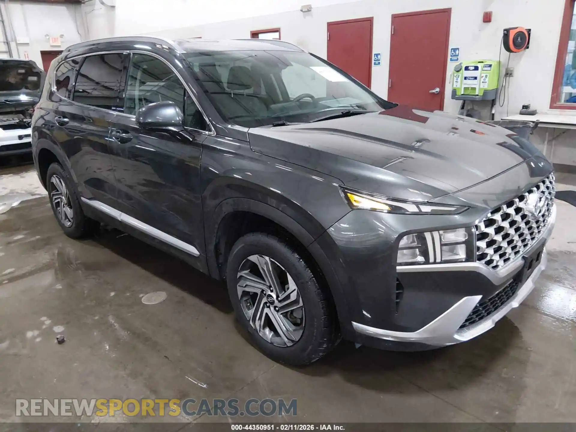 1 Photograph of a damaged car 5NMS2DAJ6MH343323 HYUNDAI SANTA FE 2021
