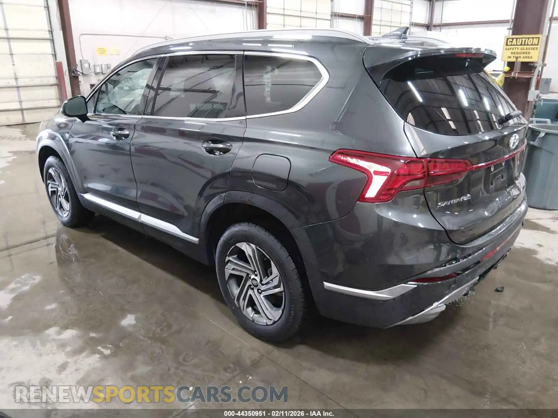 3 Photograph of a damaged car 5NMS2DAJ6MH343323 HYUNDAI SANTA FE 2021