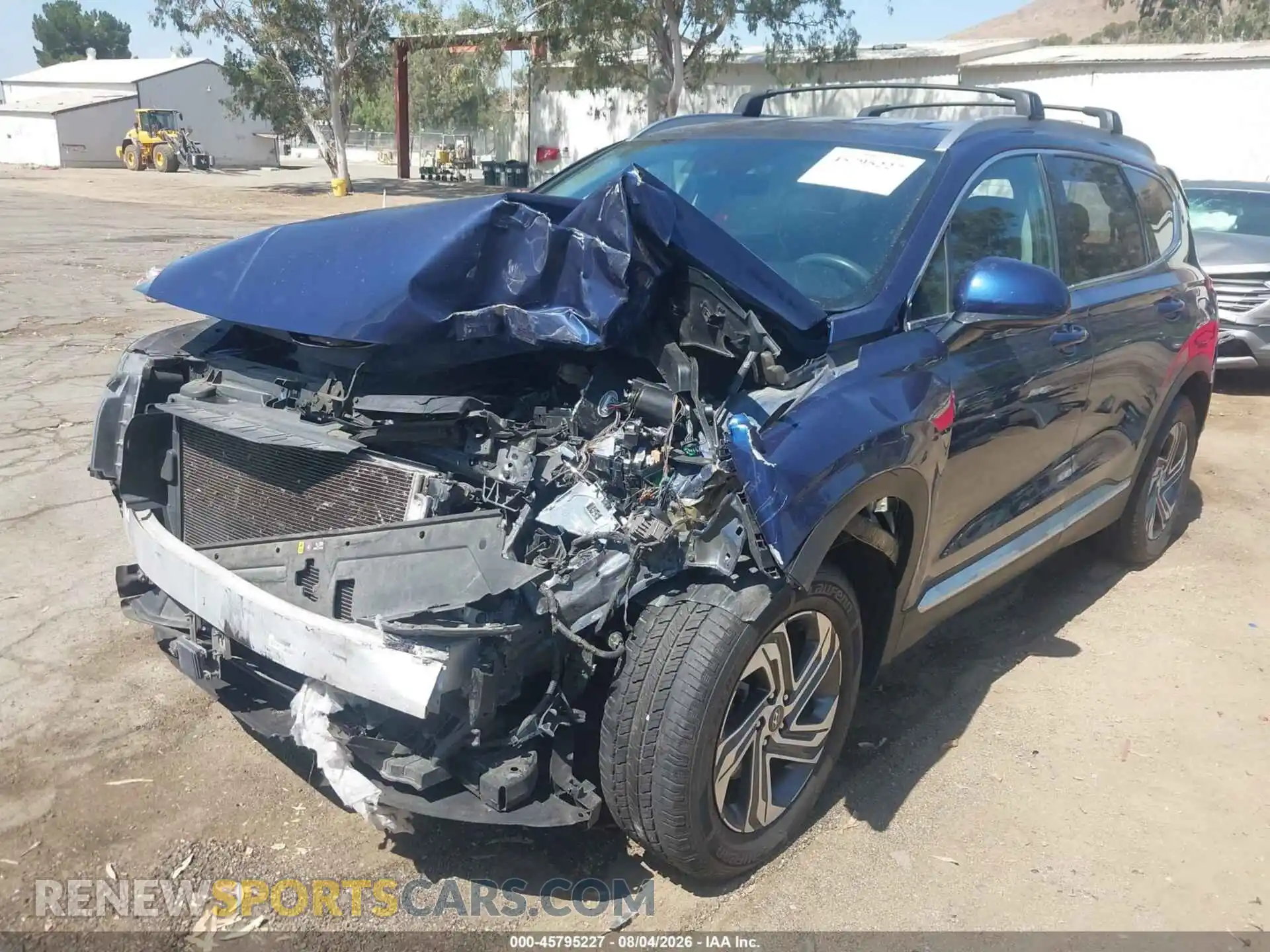 2 Photograph of a damaged car 5NMS2DAJ6MH371641 HYUNDAI SANTA FE 2021