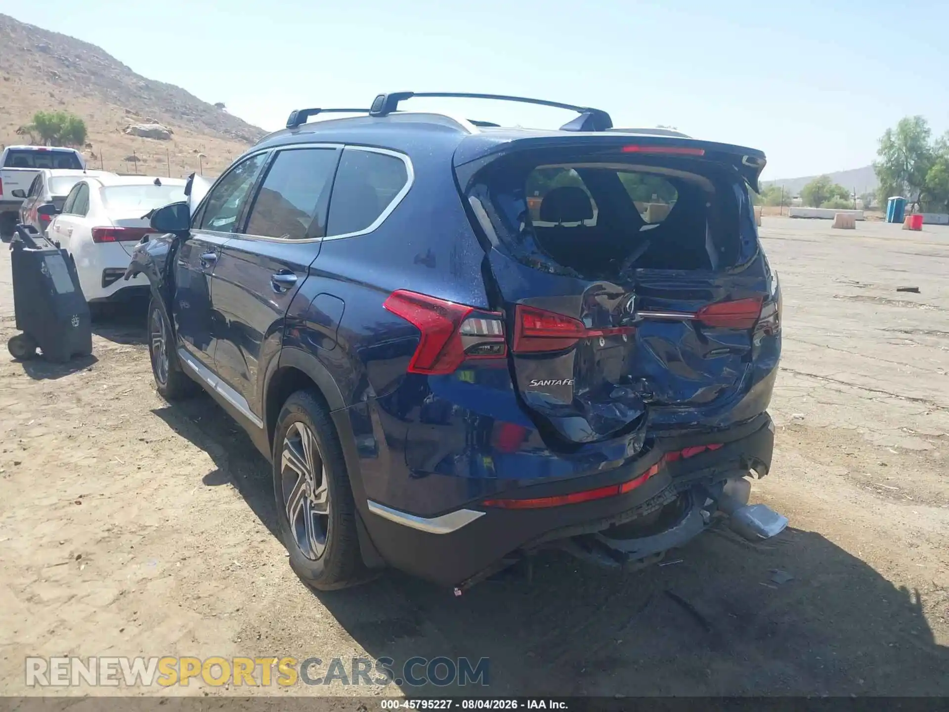 3 Photograph of a damaged car 5NMS2DAJ6MH371641 HYUNDAI SANTA FE 2021