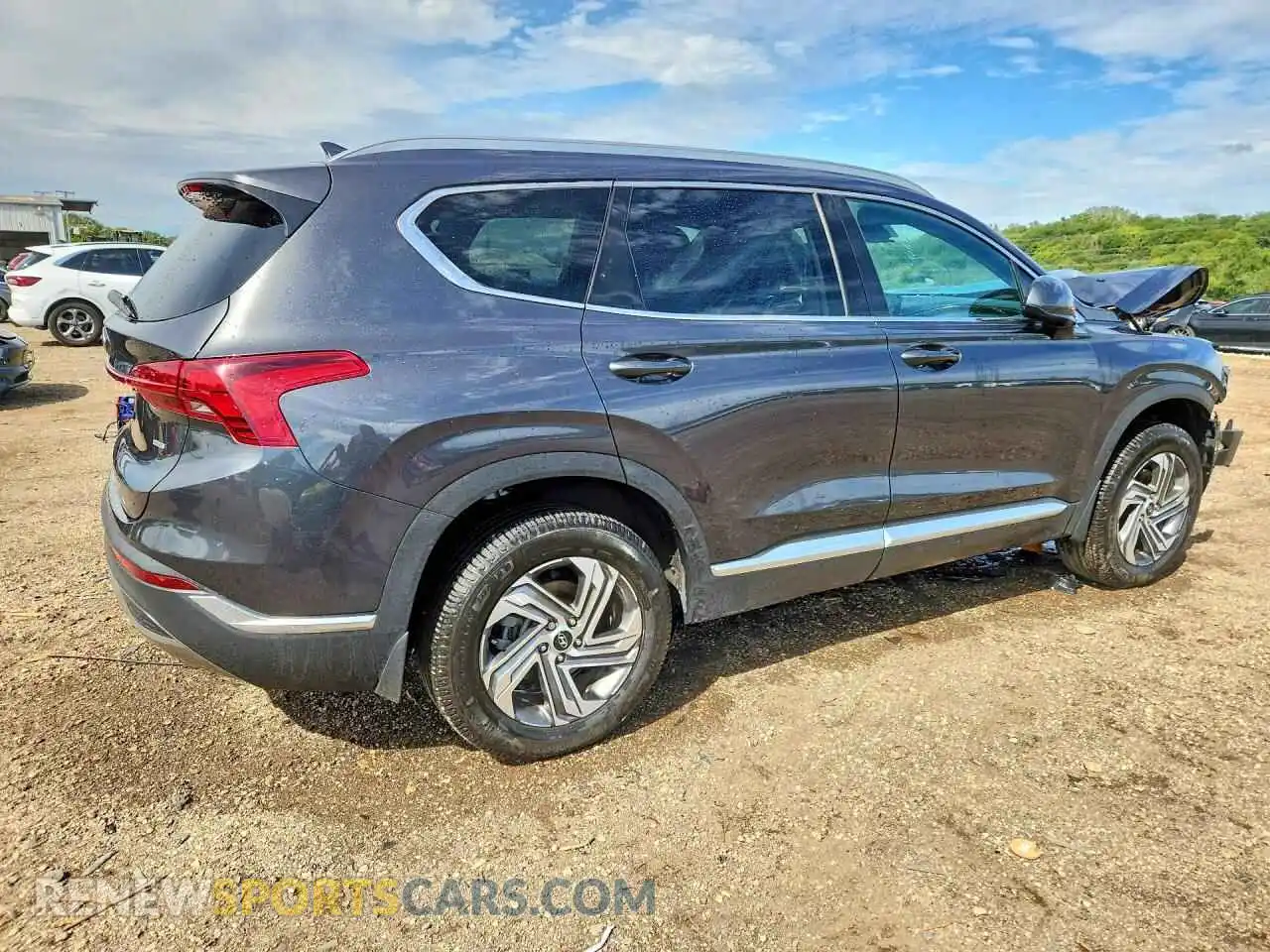 3 Photograph of a damaged car 5NMS2DAJ8MH347633 HYUNDAI SANTA FE 2021