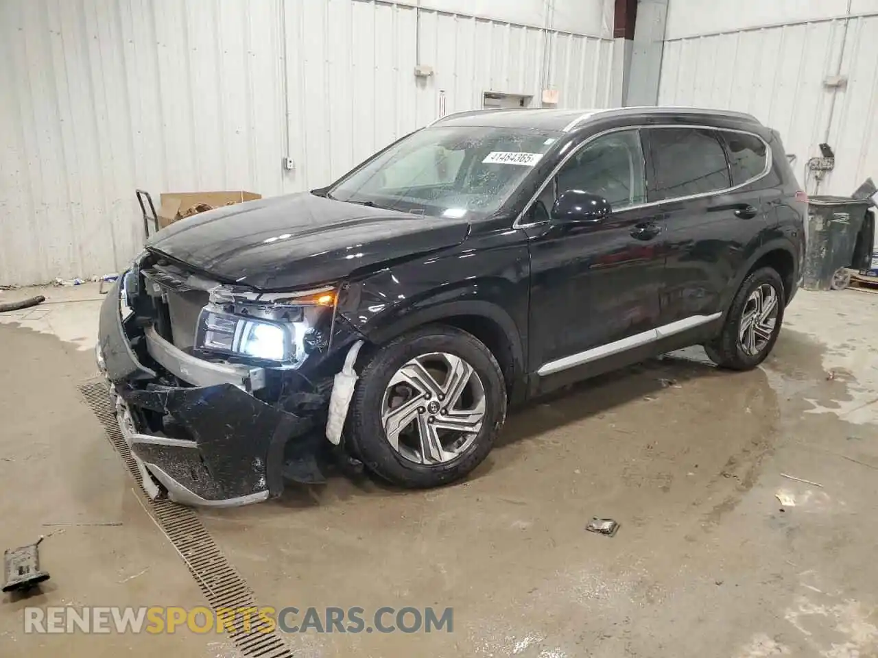 1 Photograph of a damaged car 5NMS2DAJ9MH347835 HYUNDAI SANTA FE 2021