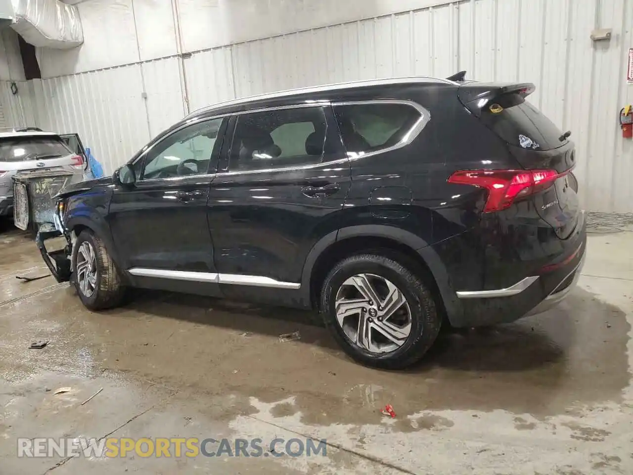 2 Photograph of a damaged car 5NMS2DAJ9MH347835 HYUNDAI SANTA FE 2021