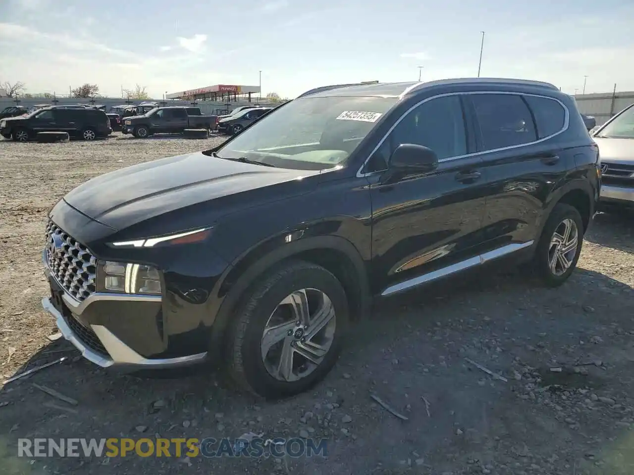 1 Photograph of a damaged car 5NMS2DAJXMH370458 HYUNDAI SANTA FE 2021