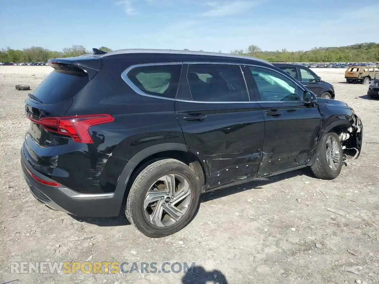 3 Photograph of a damaged car 5NMS2DAJXMH370458 HYUNDAI SANTA FE 2021