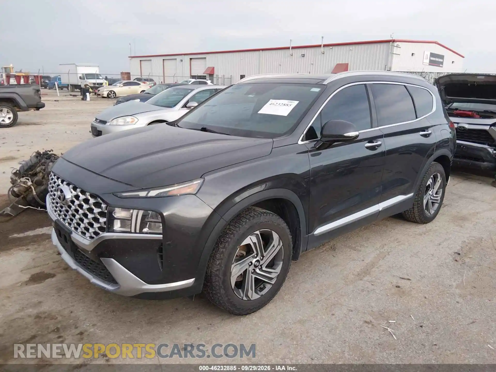 2 Photograph of a damaged car 5NMS34AJ0MH358591 HYUNDAI SANTA FE 2021