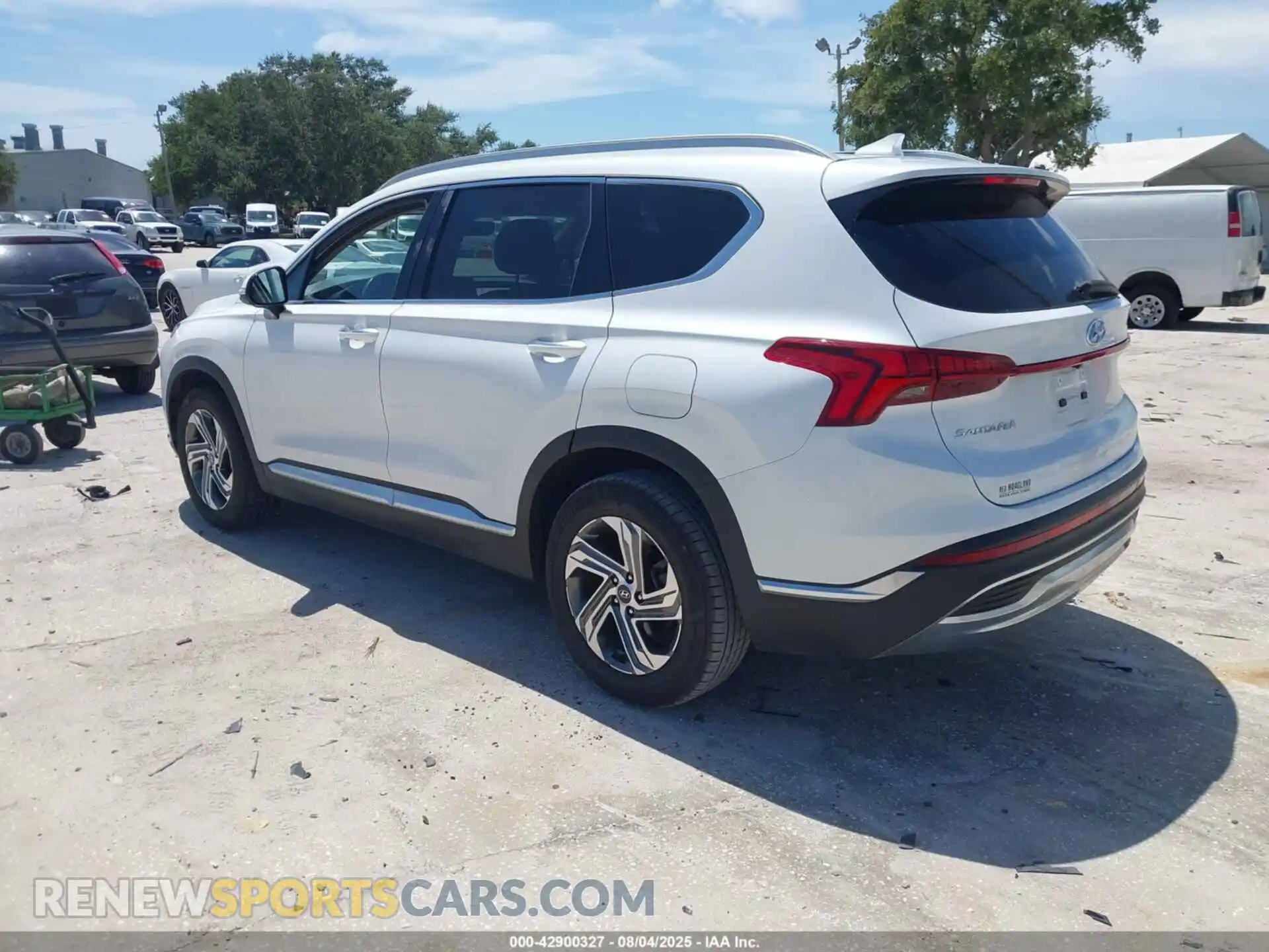 3 Photograph of a damaged car 5NMS34AJ2MH356034 HYUNDAI SANTA FE 2021