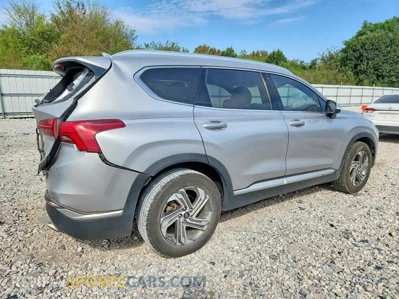 3 Фотография поврежденного автомобиля 5NMS34AJ3MH336410 HYUNDAI SANTA FE 2021