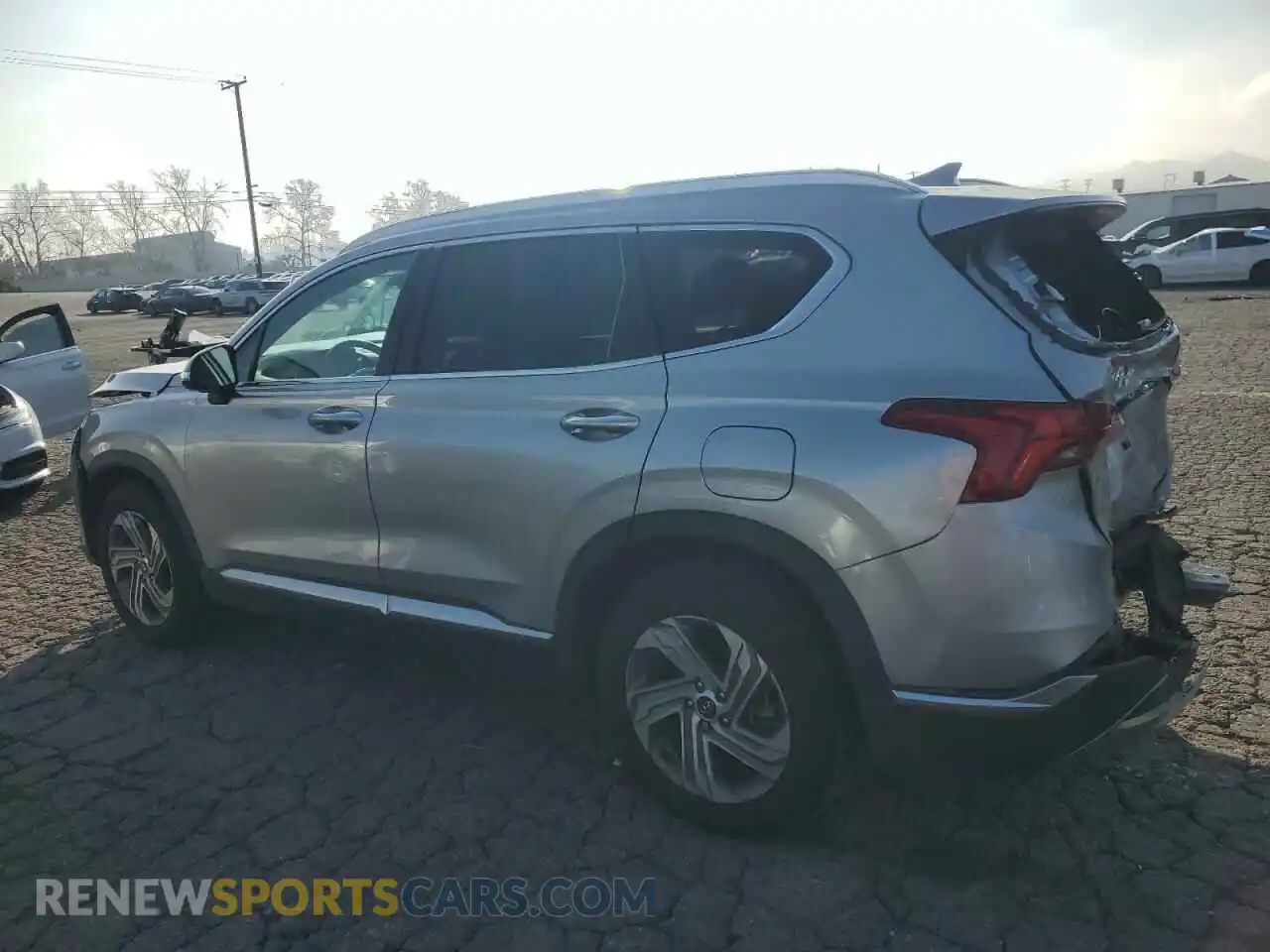 2 Photograph of a damaged car 5NMS34AJ5MH321004 HYUNDAI SANTA FE 2021