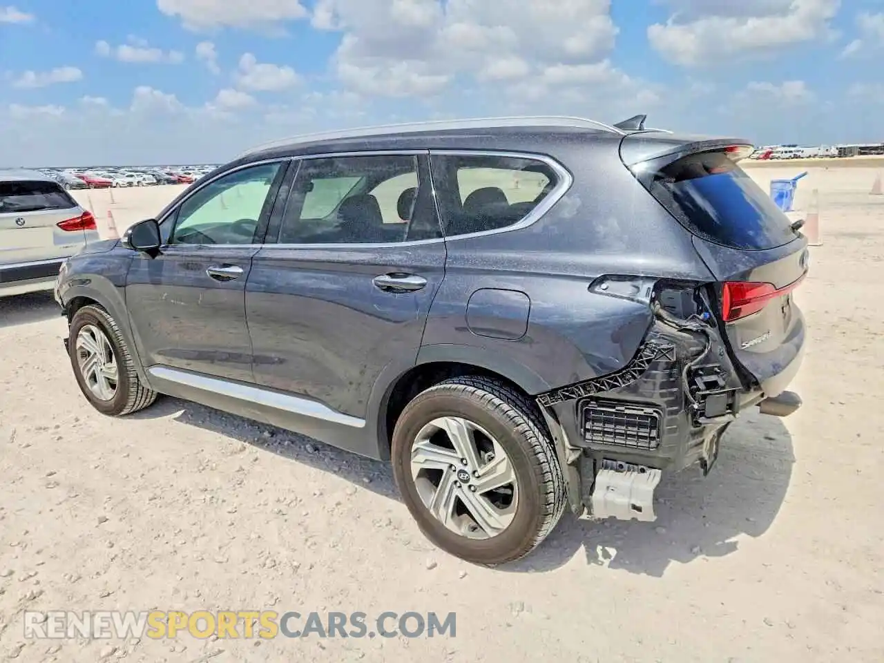 2 fotografías del automóvil dañado 5NMS34AJ6MH340564 HYUNDAI SANTA FE 2021