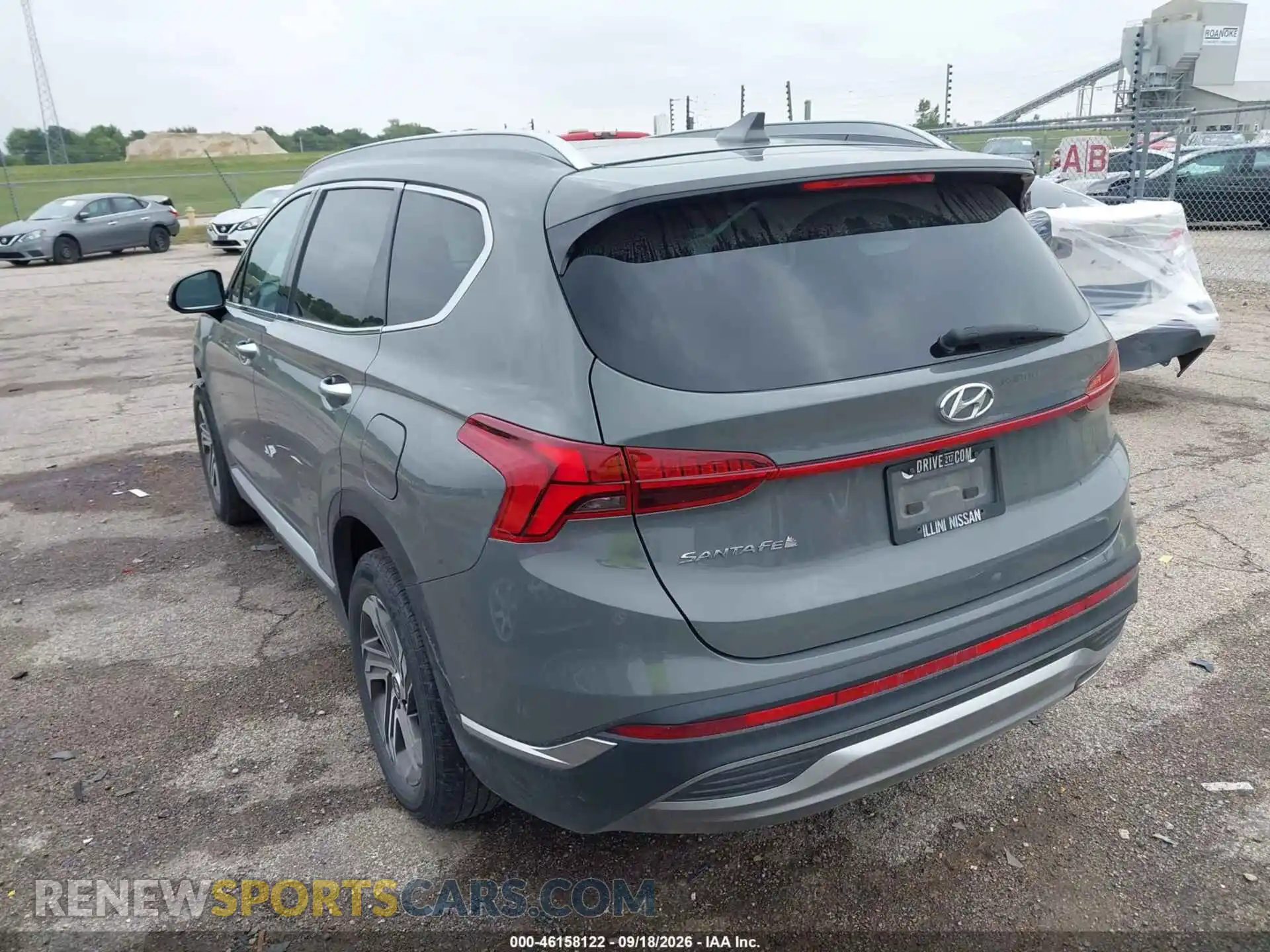 3 Photograph of a damaged car 5NMS34AJ7MH307976 HYUNDAI SANTA FE 2021