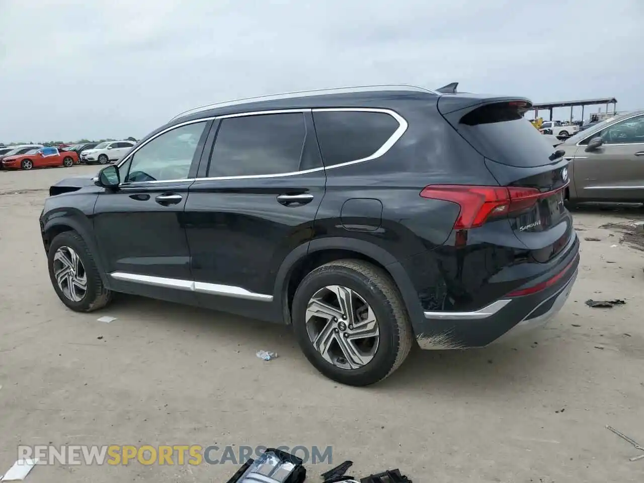 2 Photograph of a damaged car 5NMS34AJ7MH351136 HYUNDAI SANTA FE 2021