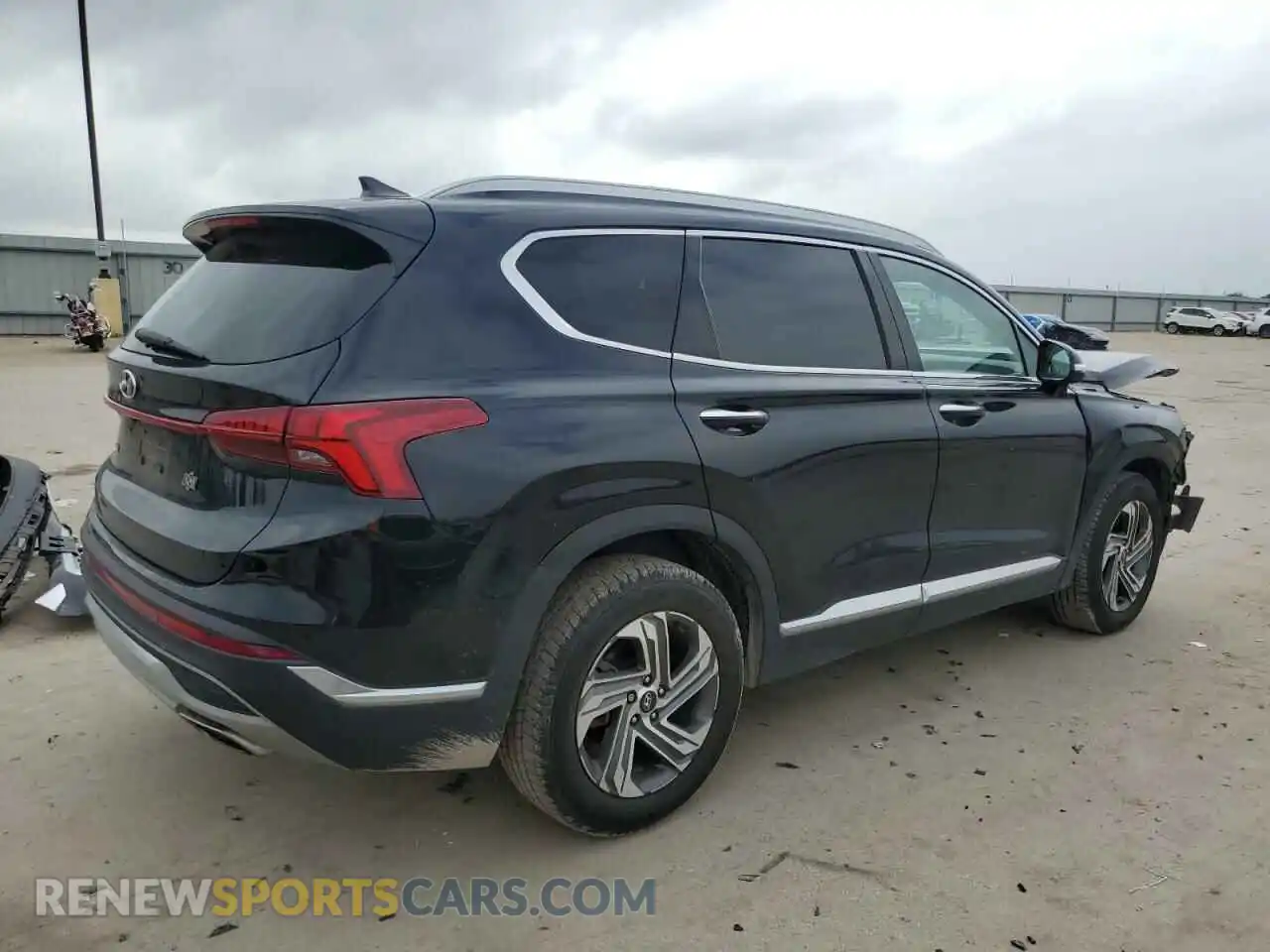 3 Photograph of a damaged car 5NMS34AJ7MH351136 HYUNDAI SANTA FE 2021