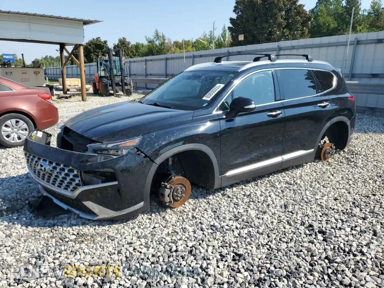 1 Photograph of a damaged car 5NMS34AJ7MH360533 HYUNDAI SANTA FE 2021