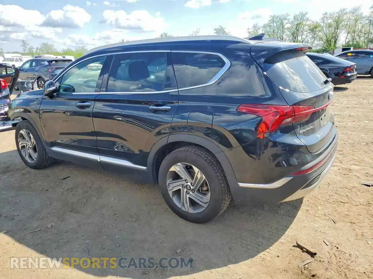 2 Photograph of a damaged car 5NMS34AJ8MH331249 HYUNDAI SANTA FE 2021