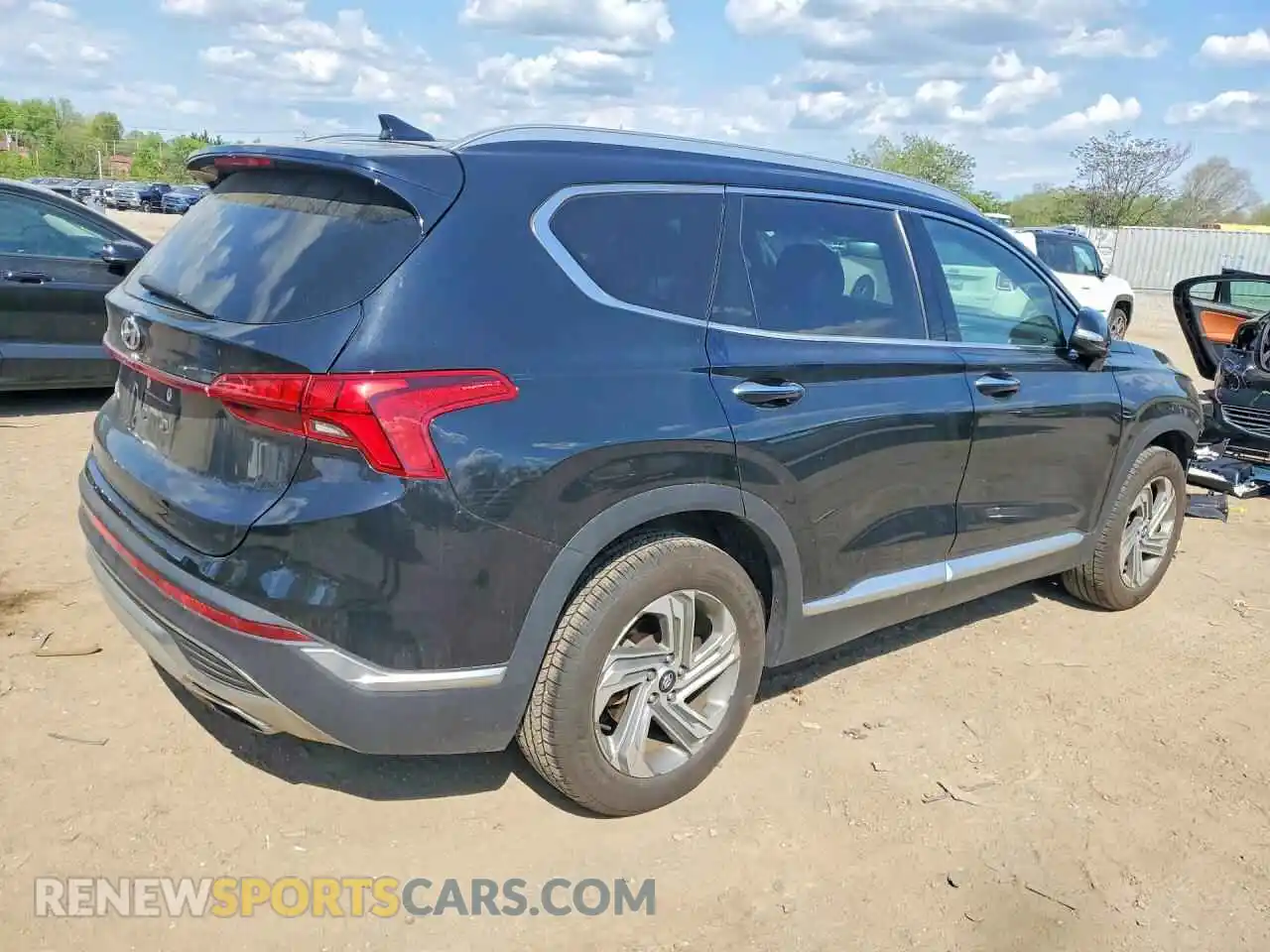 3 Photograph of a damaged car 5NMS34AJ8MH331249 HYUNDAI SANTA FE 2021