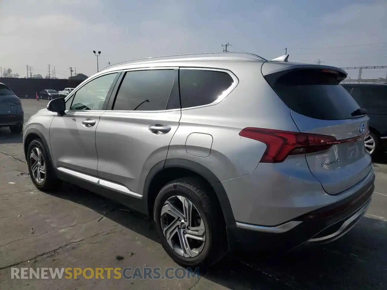 2 Photograph of a damaged car 5NMS34AJ8MH348889 HYUNDAI SANTA FE 2021