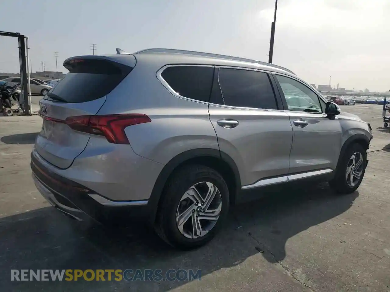 3 Photograph of a damaged car 5NMS34AJ8MH348889 HYUNDAI SANTA FE 2021