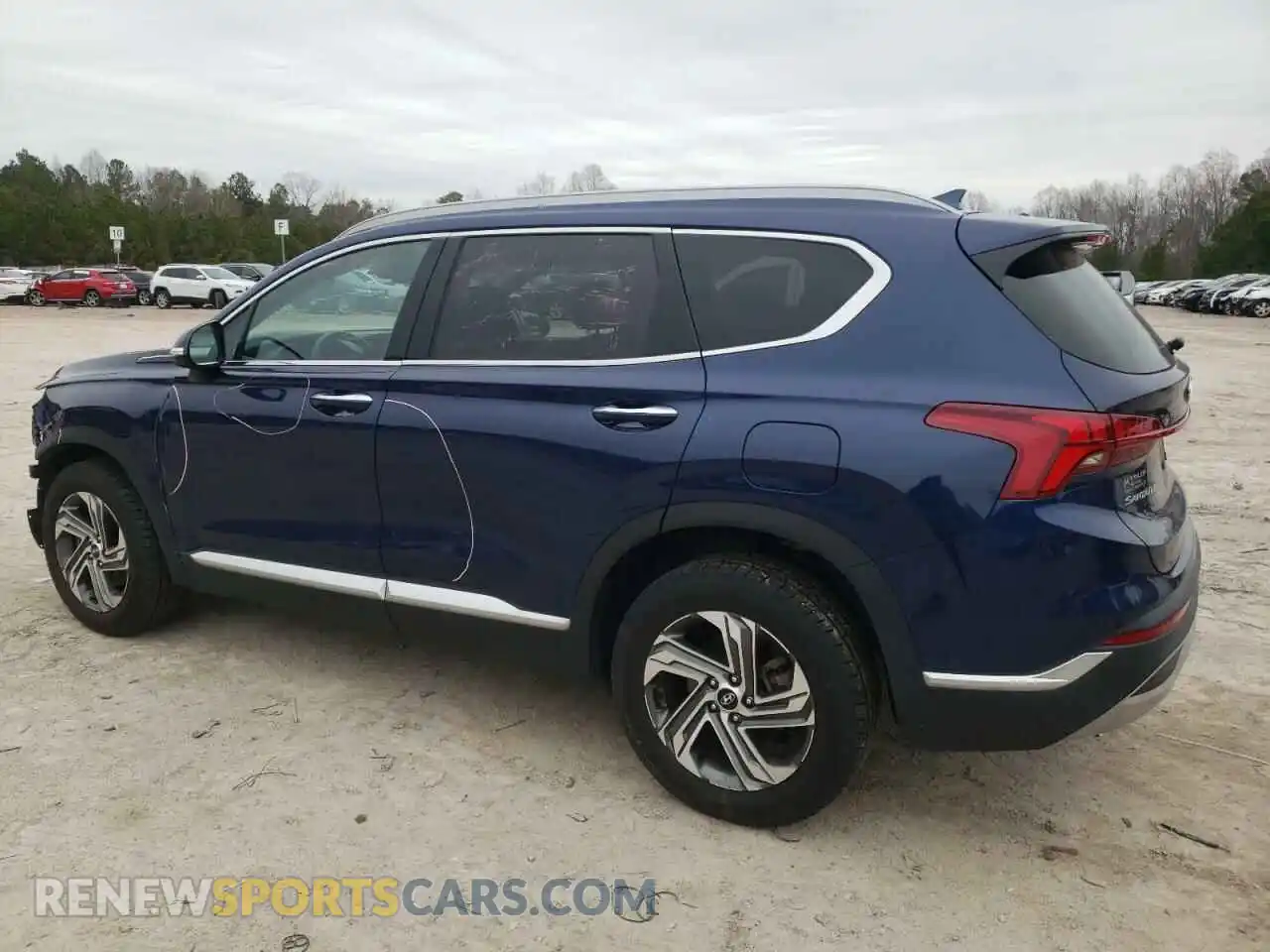 2 Photograph of a damaged car 5NMS34AJ9MH336024 HYUNDAI SANTA FE 2021