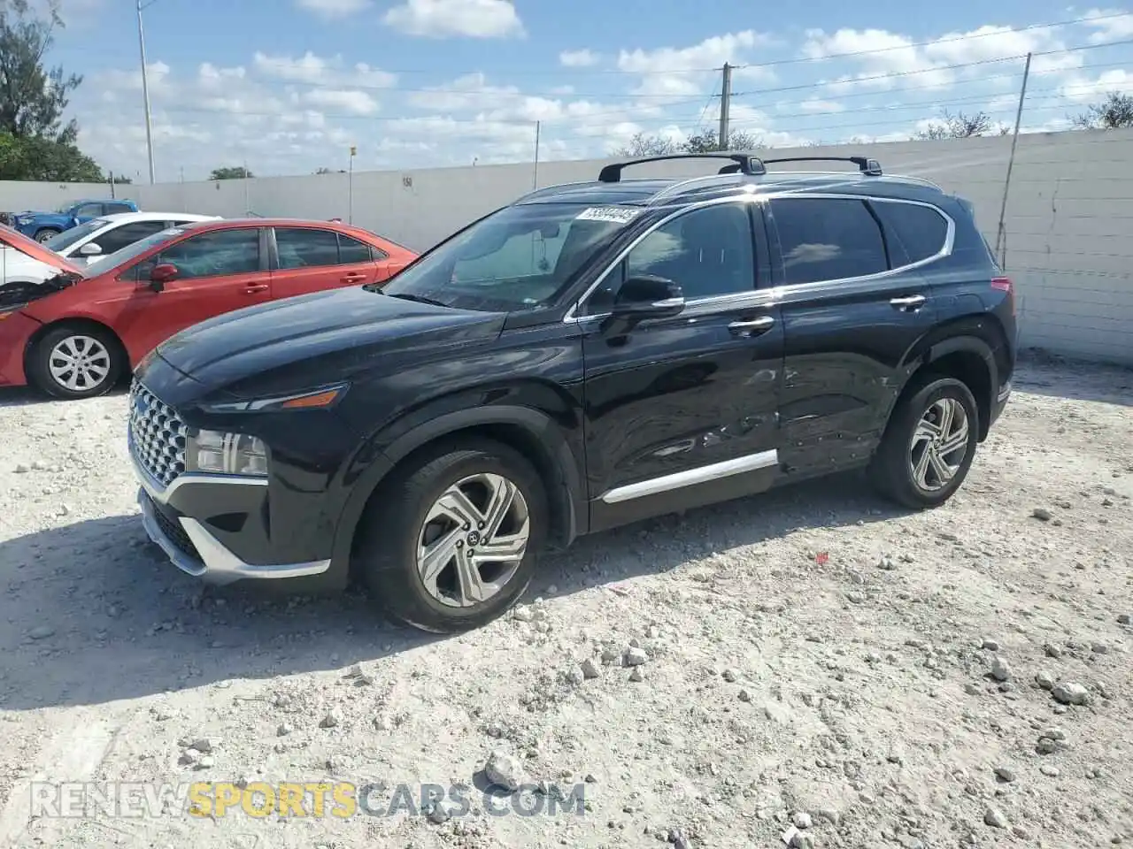 1 Photograph of a damaged car 5NMS34AJXMH365175 HYUNDAI SANTA FE 2021