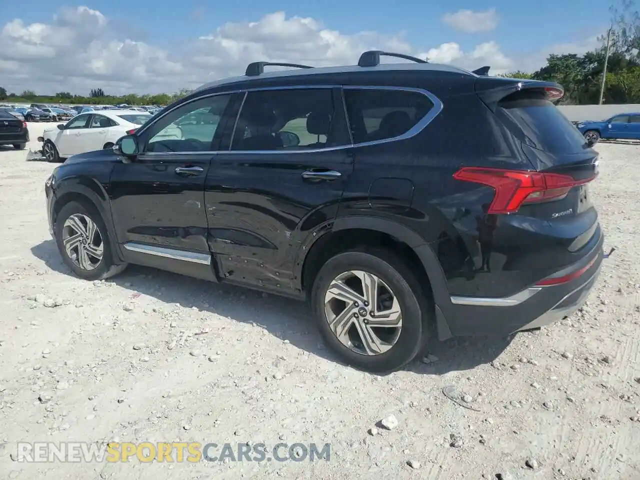 2 Photograph of a damaged car 5NMS34AJXMH365175 HYUNDAI SANTA FE 2021