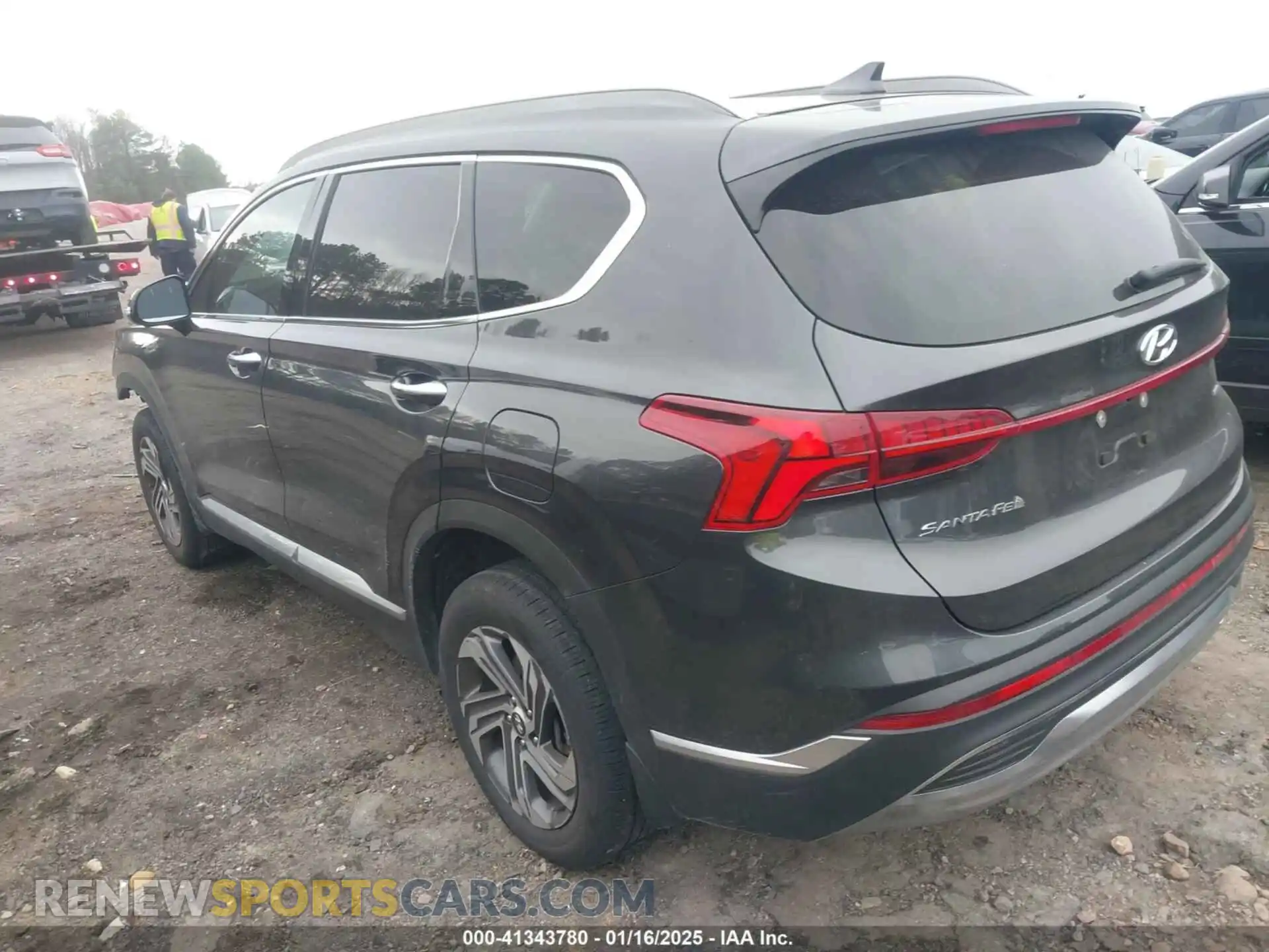 3 Photograph of a damaged car 5NMS3DAJ0MH340379 HYUNDAI SANTA FE 2021