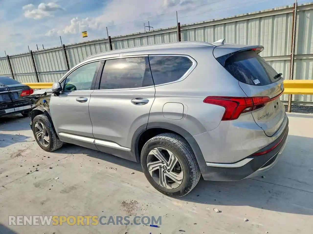 2 Photograph of a damaged car 5NMS3DAJ1MH312283 HYUNDAI SANTA FE 2021