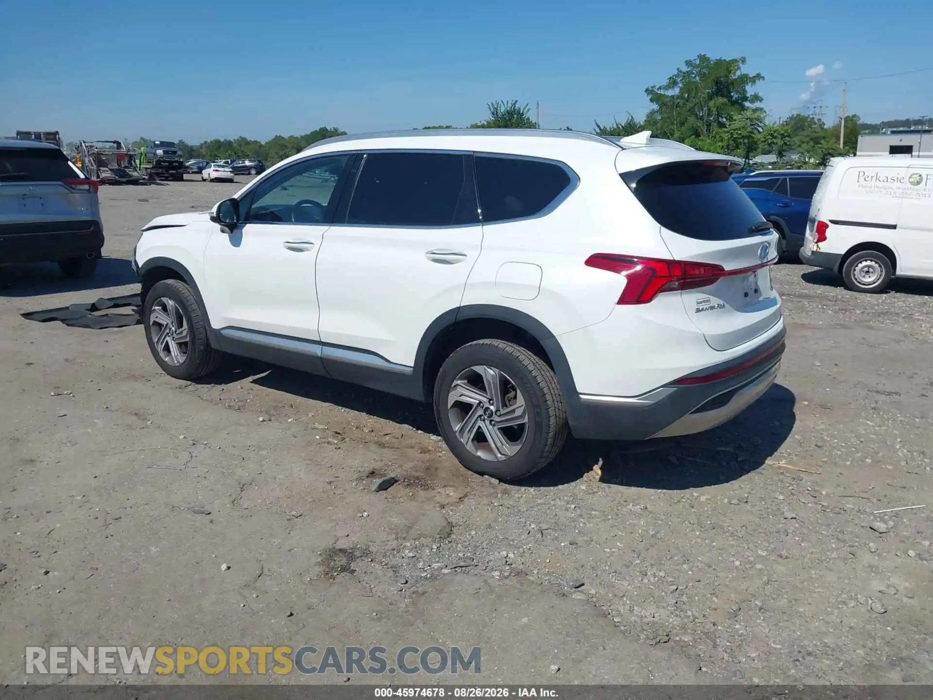 3 fotografías del automóvil dañado 5NMS3DAJ1MH320691 HYUNDAI SANTA FE 2021