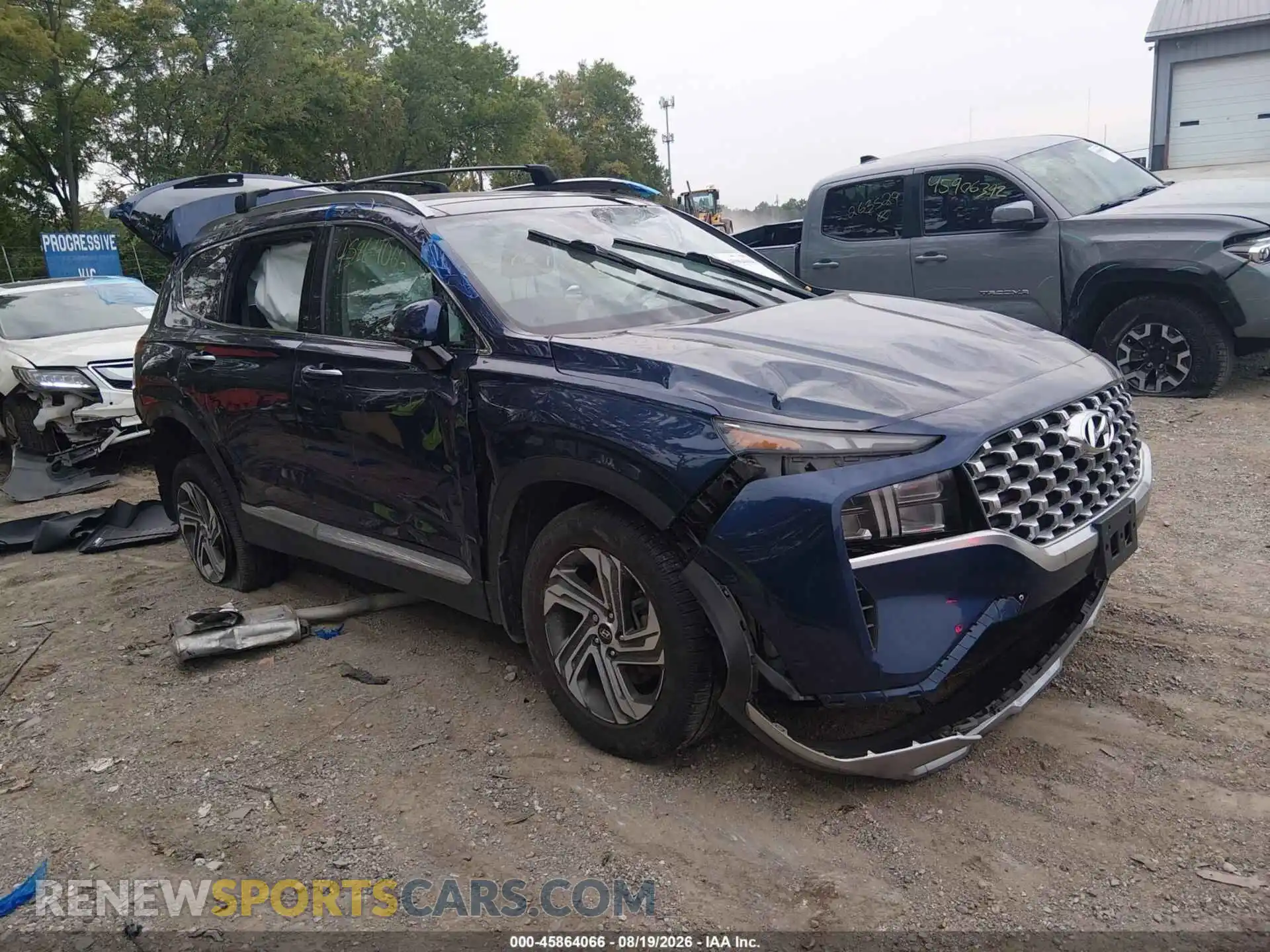 1 fotografías del automóvil dañado 5NMS3DAJ1MH366683 HYUNDAI SANTA FE 2021