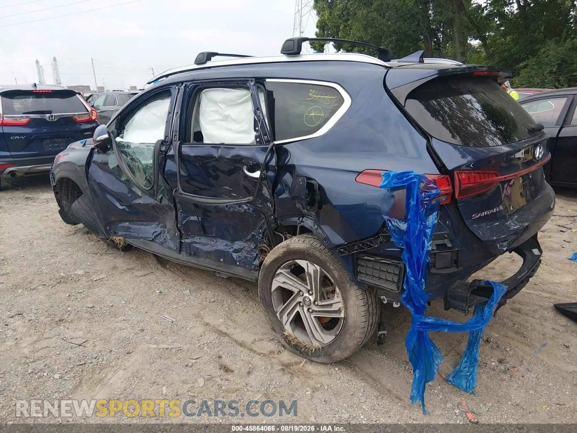 3 fotografías del automóvil dañado 5NMS3DAJ1MH366683 HYUNDAI SANTA FE 2021