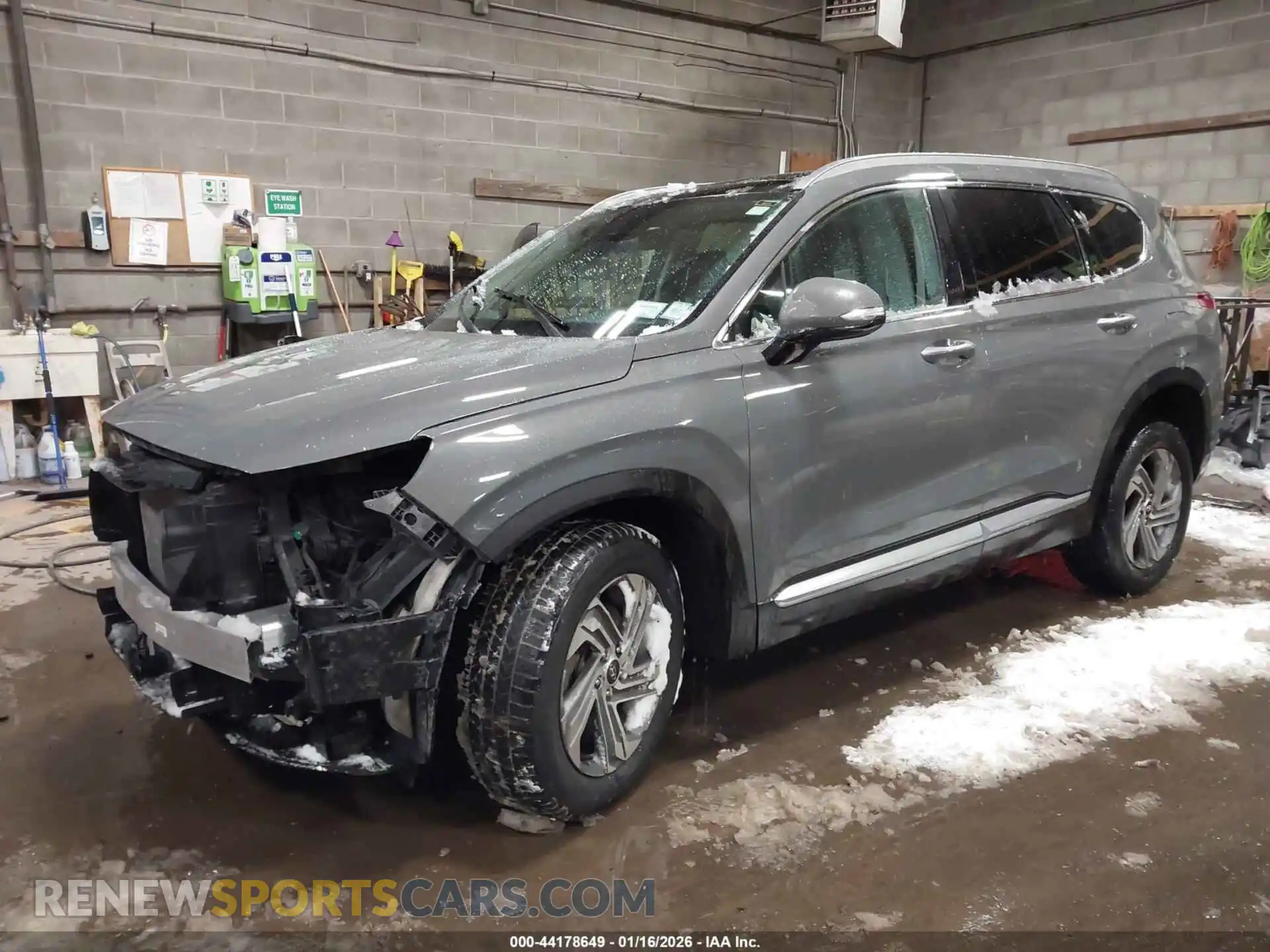 2 Photograph of a damaged car 5NMS3DAJ2MH320988 HYUNDAI SANTA FE 2021
