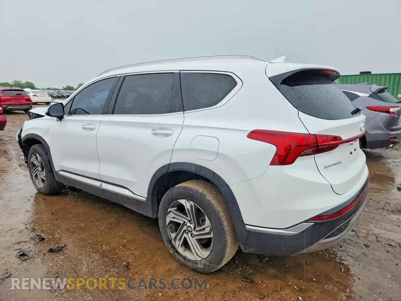 2 Photograph of a damaged car 5NMS3DAJ4MH339686 HYUNDAI SANTA FE 2021
