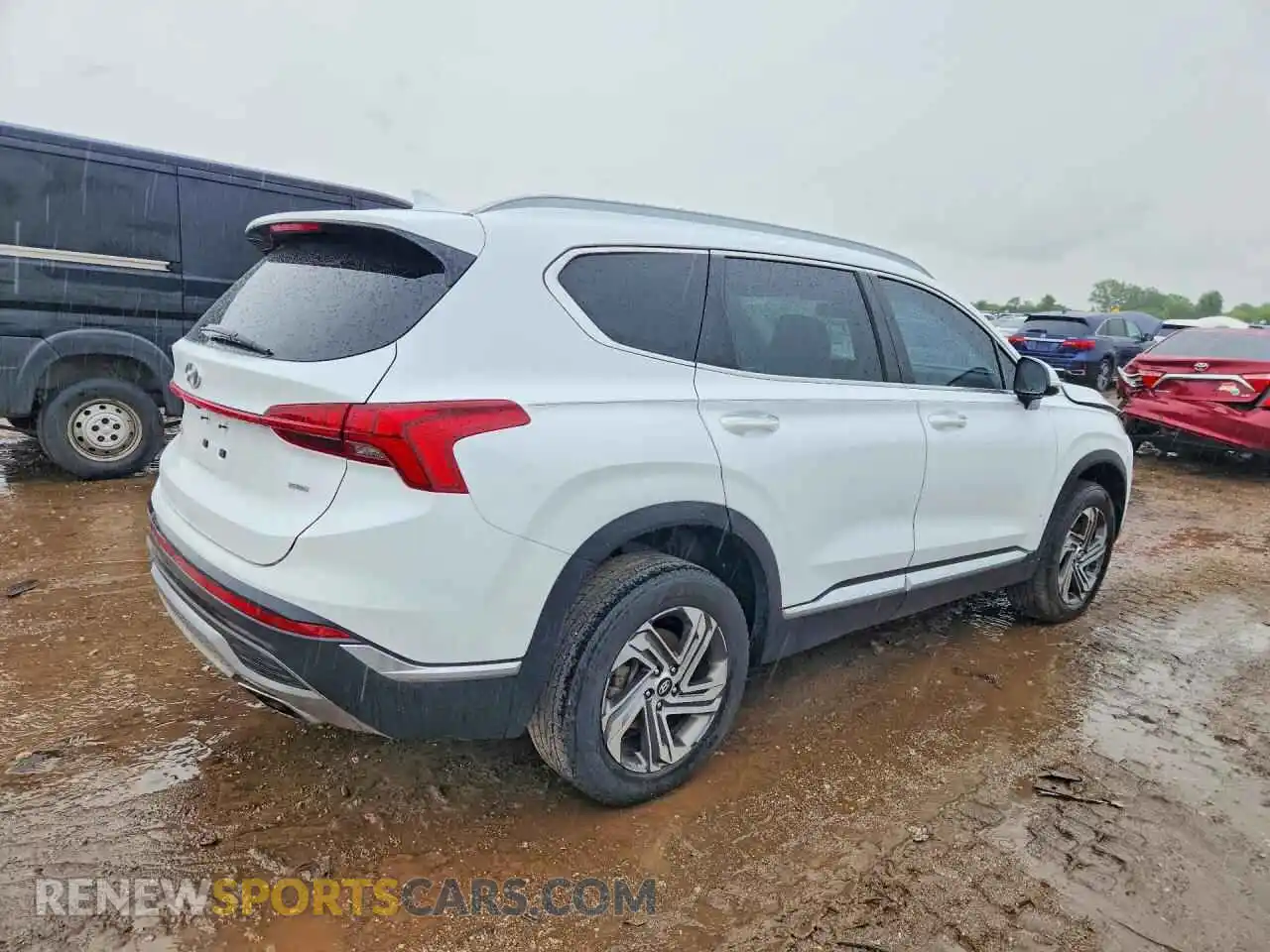 3 Photograph of a damaged car 5NMS3DAJ4MH339686 HYUNDAI SANTA FE 2021