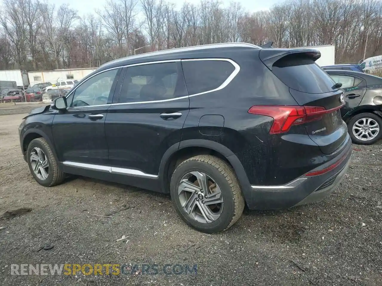 2 Photograph of a damaged car 5NMS3DAJ6MH312621 HYUNDAI SANTA FE 2021
