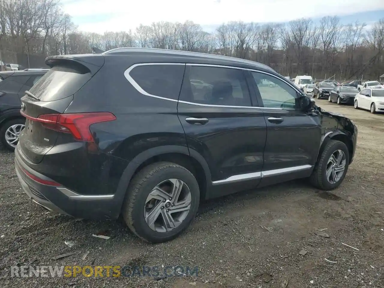 3 Photograph of a damaged car 5NMS3DAJ6MH312621 HYUNDAI SANTA FE 2021