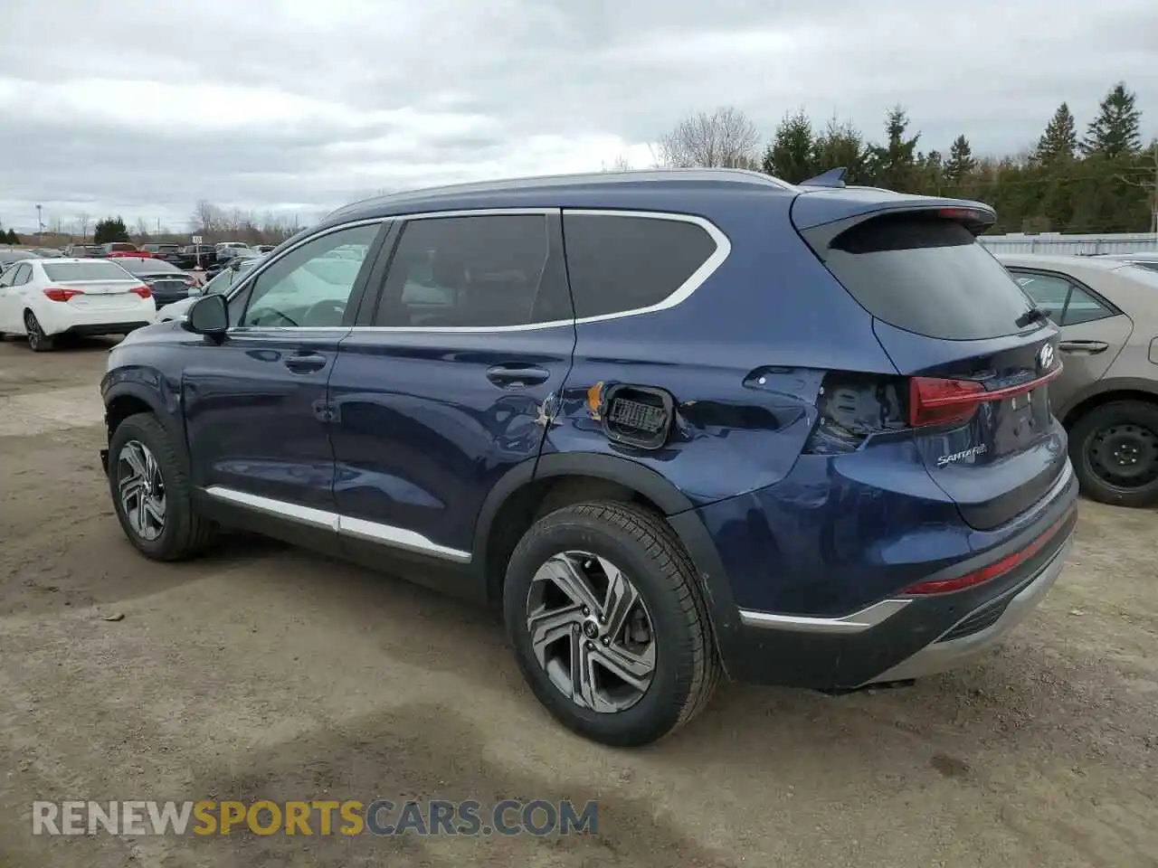 2 Photograph of a damaged car 5NMS3DAJ6MH315163 HYUNDAI SANTA FE 2021