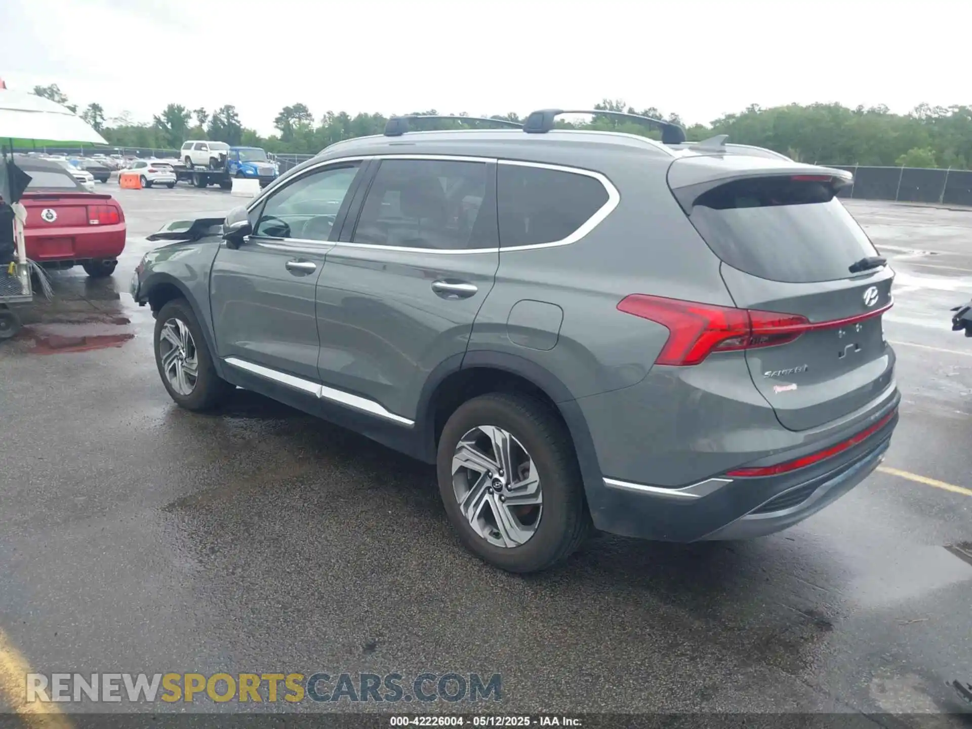 3 Photograph of a damaged car 5NMS3DAJ7MH366509 HYUNDAI SANTA FE 2021