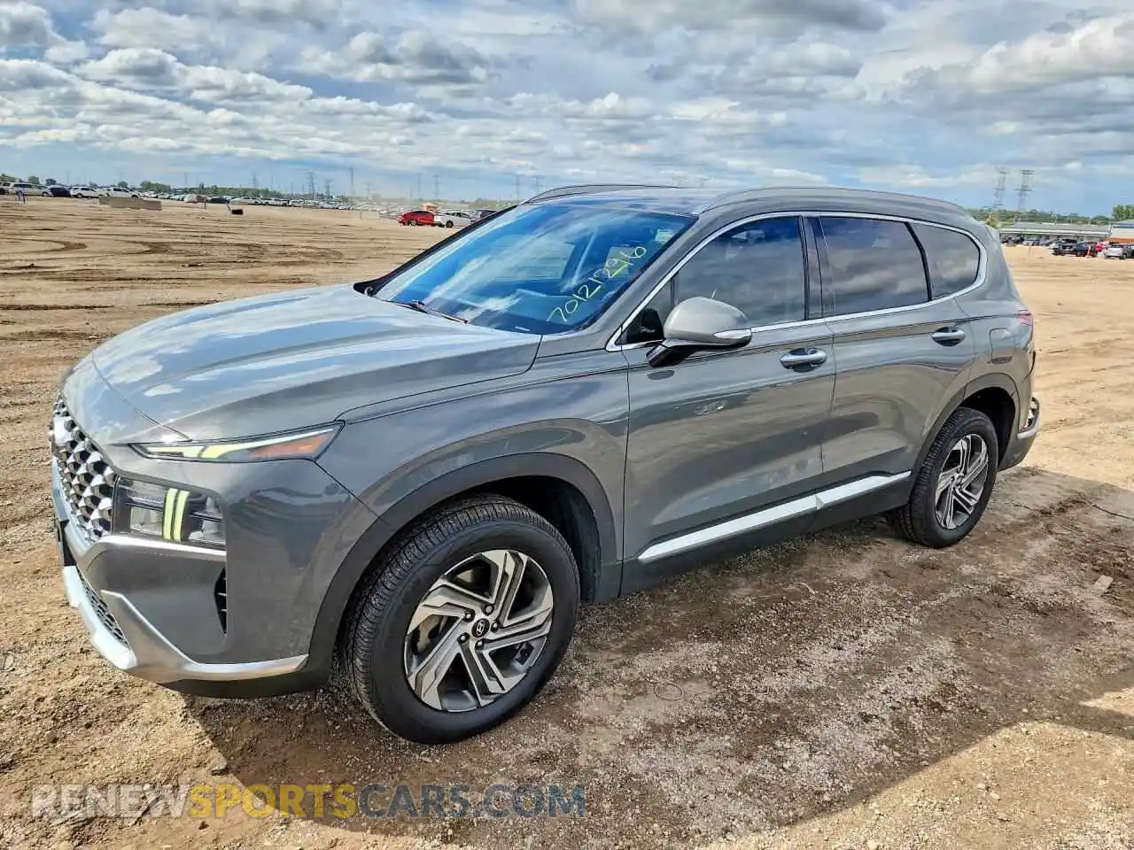 1 fotografías del automóvil dañado 5NMS3DAJ8MH329243 HYUNDAI SANTA FE 2021