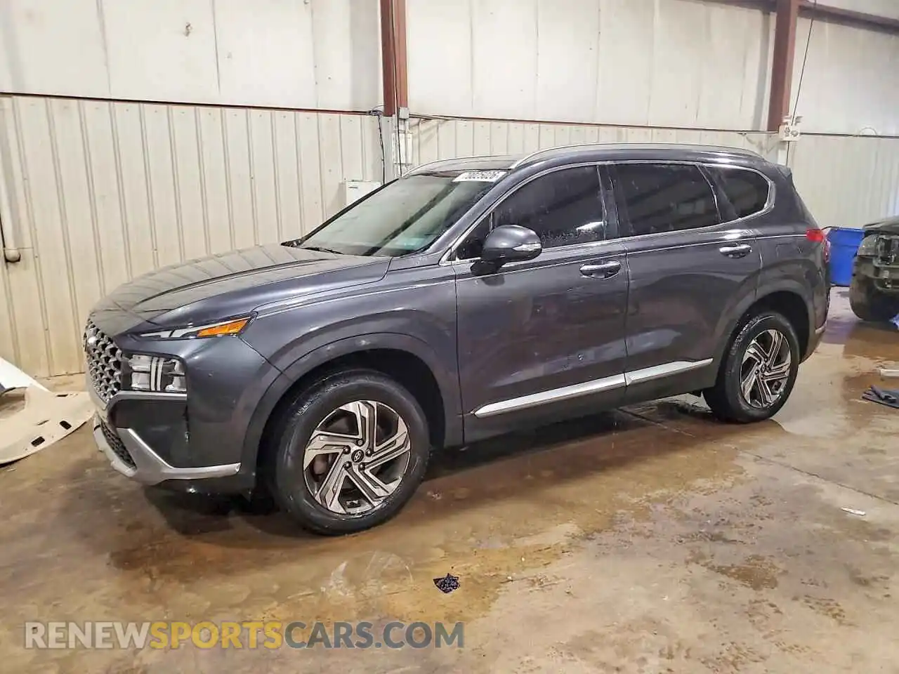 1 Photograph of a damaged car 5NMS3DAJ8MH347497 HYUNDAI SANTA FE 2021