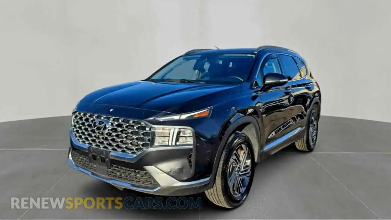 2 Photograph of a damaged car 5NMS3DAJ9MH319000 HYUNDAI SANTA FE 2021