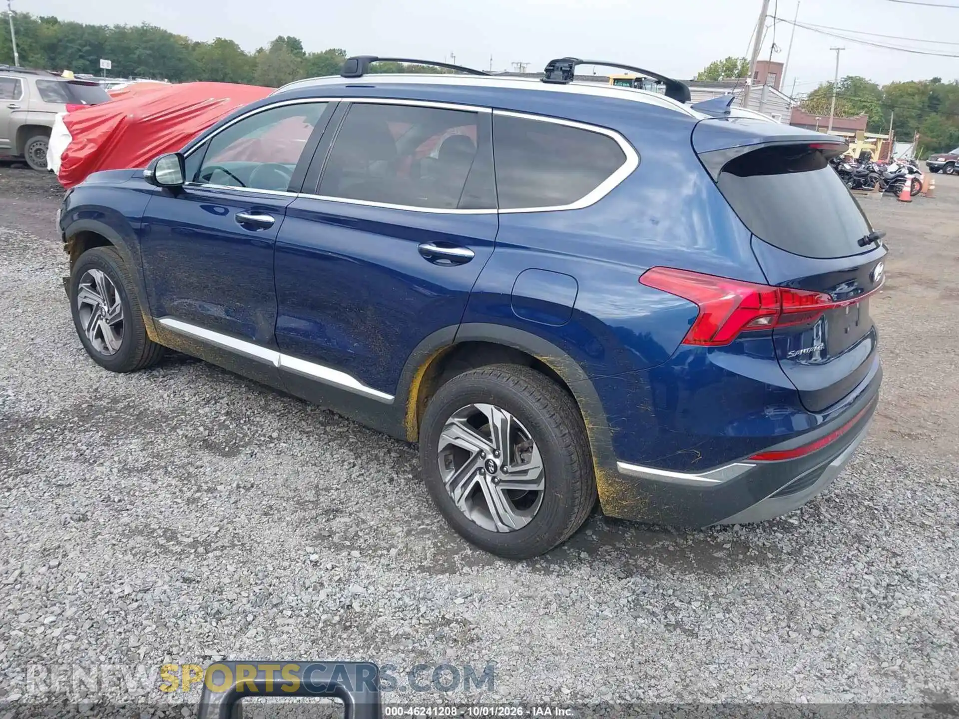 3 Photograph of a damaged car 5NMS3DAJ9MH350778 HYUNDAI SANTA FE 2021