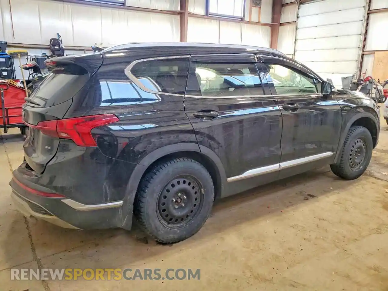 3 Photograph of a damaged car 5NMS3DAJXMH307258 HYUNDAI SANTA FE 2021