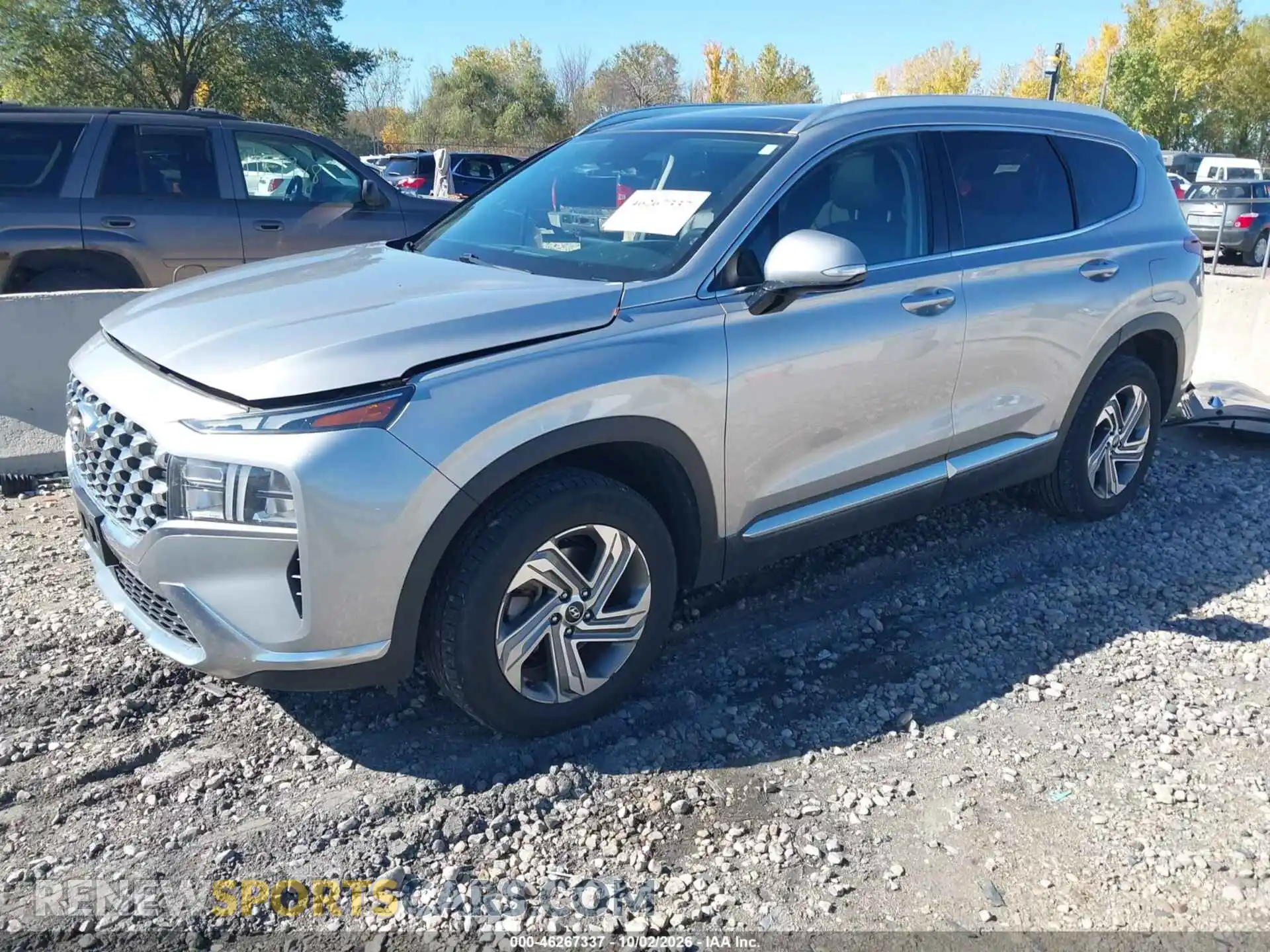 2 Photograph of a damaged car 5NMS3DAJXMH321032 HYUNDAI SANTA FE 2021