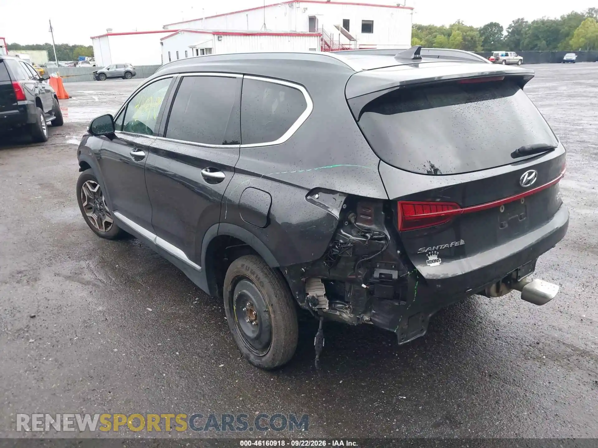 3 Photograph of a damaged car 5NMS44AL1MH317871 HYUNDAI SANTA FE 2021