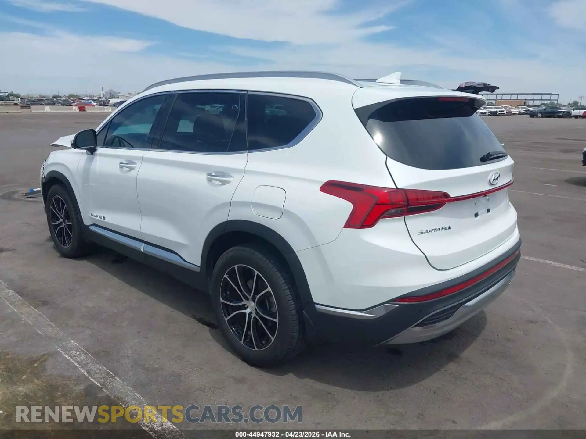 3 Photograph of a damaged car 5NMS44AL2MH319550 HYUNDAI SANTA FE 2021