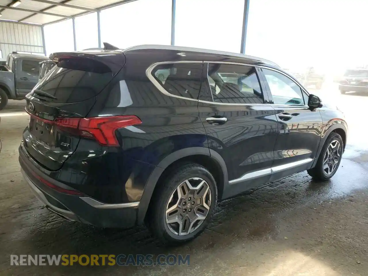 3 Photograph of a damaged car 5NMS44AL4MH314446 HYUNDAI SANTA FE 2021