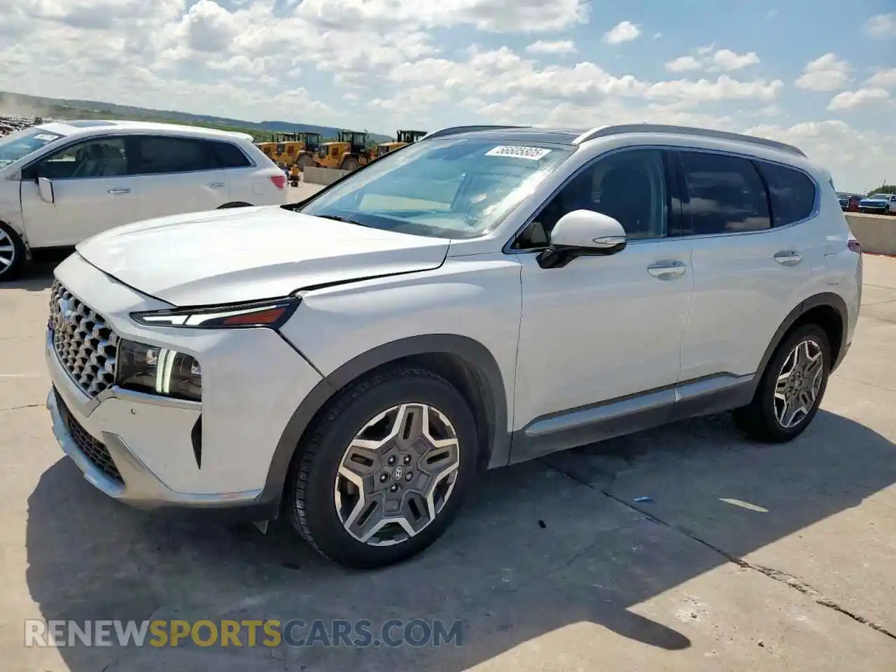 1 Фотография поврежденного автомобиля 5NMS44AL7MH316014 HYUNDAI SANTA FE 2021