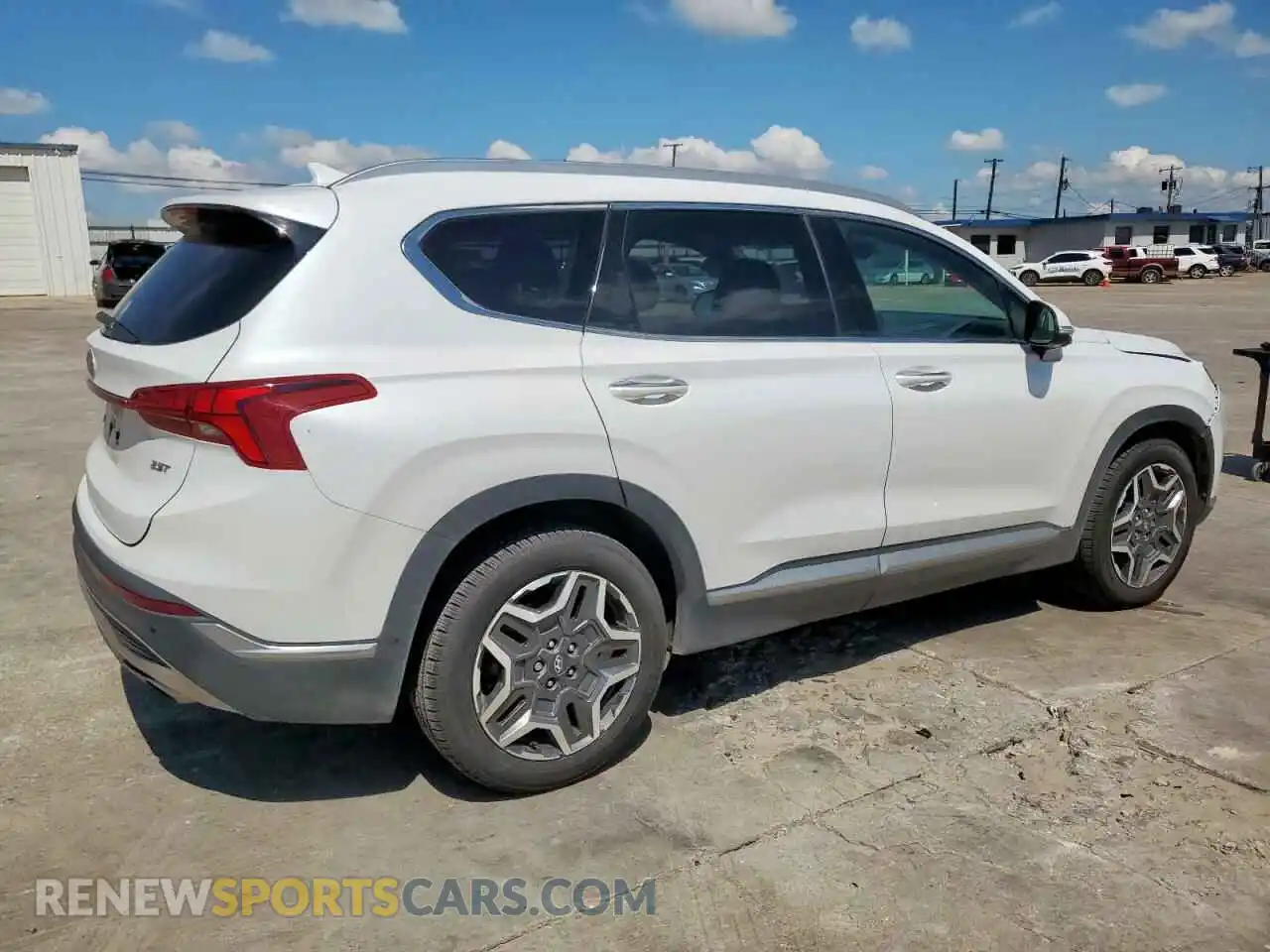 3 Фотография поврежденного автомобиля 5NMS44AL7MH316014 HYUNDAI SANTA FE 2021
