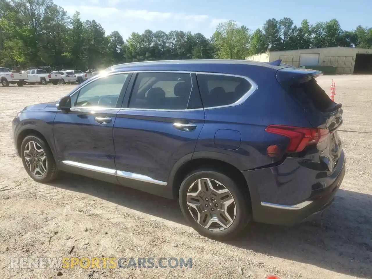 2 Photograph of a damaged car 5NMS44AL7MH323237 HYUNDAI SANTA FE 2021