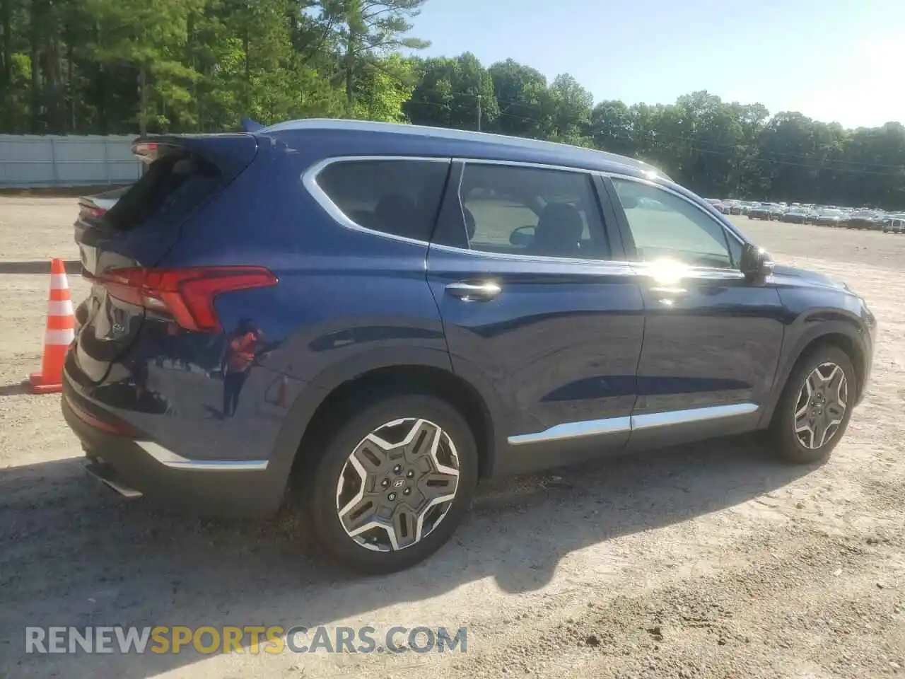 3 Photograph of a damaged car 5NMS44AL7MH323237 HYUNDAI SANTA FE 2021